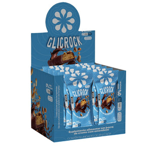 Glic Rock Suplemento Alimentar em Barra de Cromo com Amendoim