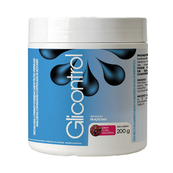 Glicontrol 200g Frutas Vermelhas Carboidrato de Absorção Lenta