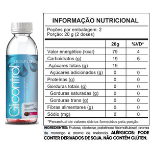 COMBO 20 GARRAFINHAS GLICONTROL