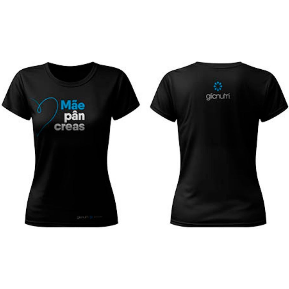 Camiseta Mãe Pâncreas Glicnutri – Feminina, Estampa Exclusiva